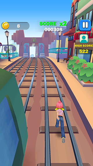 地铁3D冲刺(4)