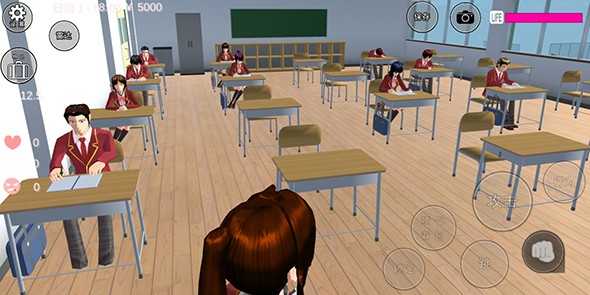 樱花校园模拟器最新旗袍版(SAKURA SchoolSimulator)(1)