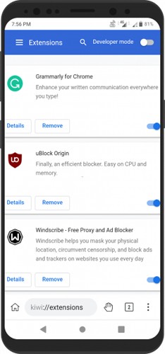 Kiwi浏览器手机版(3)