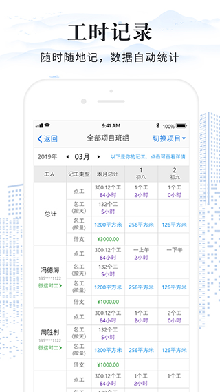 考勤表app(2)