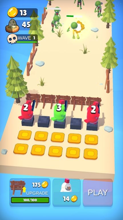 小鸡枪闲置合并游戏安卓版(3)