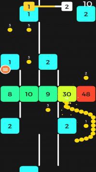 一条蛇撞方块(3)