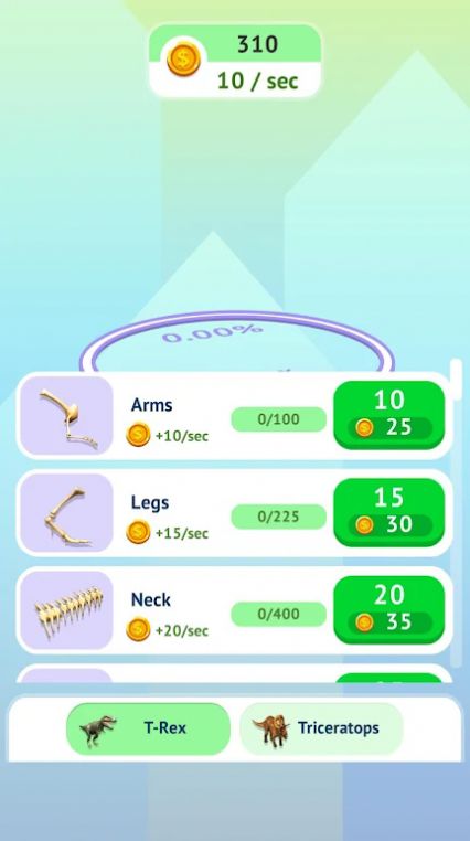 空闲恐龙制造者游戏手机版图2