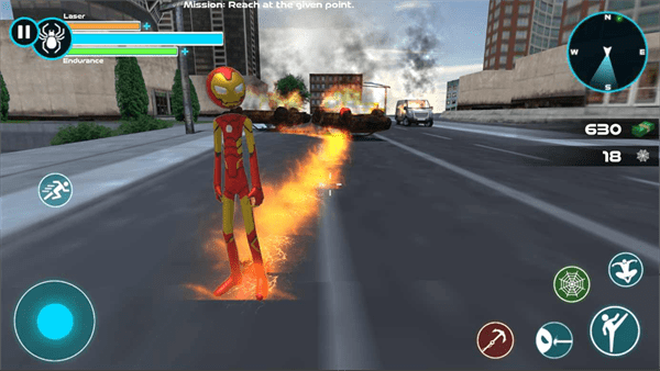 蜘蛛火柴人绳索英雄(2)