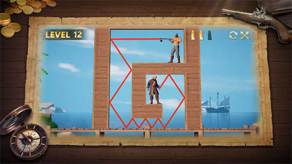 子弹射击金银岛之谜(5)