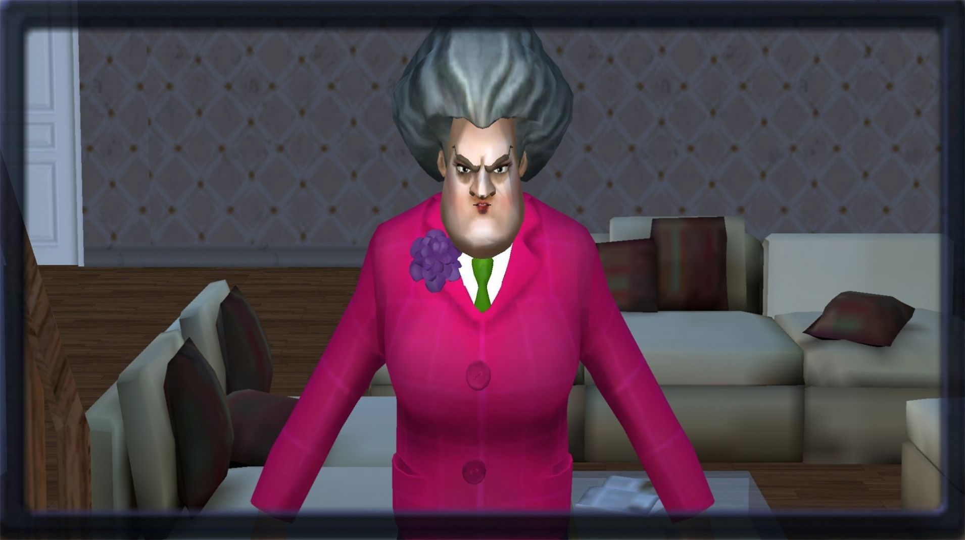 恐怖邻居3整蛊奶奶 (3)